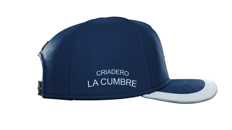 GORRA AZUL COLECCIÓN DELUXE 2025